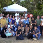 Sergipe é cenário do filme 'Aos Ventos que Virão' - Grupo reunido com a secretária Eloísa Galdino