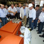 Déda e comitiva visitam a Central Nuclear de Angra dos Reis - Visita às obras de Angra III / Foto: Márcio Dantas/ASN