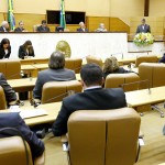 Déda prestigia homenagem ao ouvidor da Petrobras na Assembleia Legislativa - Fotos: Márcio Dantas/ASN