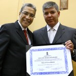 Déda prestigia homenagem ao ouvidor da Petrobras na Assembleia Legislativa - Fotos: Márcio Dantas/ASN