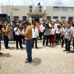 Governador transfere oficialmente capital para Aquidabã durante o 'SE de Todos'  - Governador assina ordem de serviço para obras de implantação e pavimentação da rodovia SE160 / Fotos: Márcio Dantas/ASN