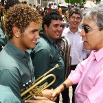 Governador transfere oficialmente capital para Aquidabã durante o 'SE de Todos'  - Governador assina ordem de serviço para obras de implantação e pavimentação da rodovia SE160 / Fotos: Márcio Dantas/ASN