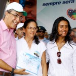 Governador transfere oficialmente capital para Aquidabã durante o 'SE de Todos'  - Governador assina ordem de serviço para obras de implantação e pavimentação da rodovia SE160 / Fotos: Márcio Dantas/ASN