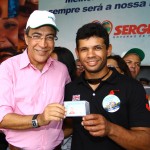 Governador transfere oficialmente capital para Aquidabã durante o 'SE de Todos'  - Governador assina ordem de serviço para obras de implantação e pavimentação da rodovia SE160 / Fotos: Márcio Dantas/ASN