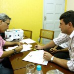 Governador recebe prefeitos durante o ‘Sergipe de Todos’  - Governador Marcelo Déda recebe prefeitos do Médio Sertão sergipano em audiência / Fotos: Márcio Dantas/ASN