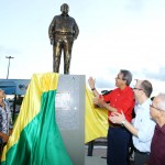 Governador Marcelo Déda inaugura ponte Jornalista Joel Silveira  - Governador inaugura Praça dos Jornalistas