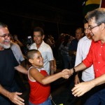 Governador Marcelo Déda inaugura ponte Jornalista Joel Silveira  - Governador inaugura Praça dos Jornalistas