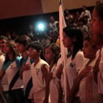 Alunos de diversas escolas participam do lançamento da IV Olimpíada Ambiental - Fotos: Ascom/Semarh