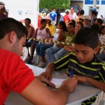 Ceac Móvel passa por São Miguel do Aleixo e segue agora para a cidade de Ribeirópolis - Fotos: Ascom/Sead