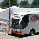 Ceac Móvel passa por São Miguel do Aleixo e segue agora para a cidade de Ribeirópolis - Fotos: Ascom/Sead
