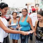SSP realiza campanha de combate à violência contra a mulher  - Foto: Ascom/SSP