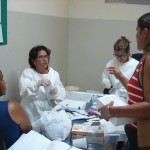 Estado leva teste rápido a beneficiárias do Bolsa Família em Laranjeiras  - Fotos: Ascom/Saúde
