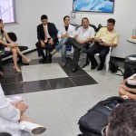 Comitiva do Instituto Nacional do Câncer visita setor de oncologia do Huse - A promotora de Justiça Alessandra Pedral