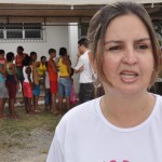 Secretária visita mutirão de saúde em Nossa Senhora do Socorro - Foto: Márcio Garcez/SES