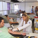 Alunos de medicina da UFS transformam trote em solidariedade - Foto: Ascom/Hemose