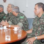 João Eloy recebe visita de general comandante militar do Nordeste   - Fotos: Jadílson Simões