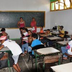 'Sergipe Cidades' constrói quadra de esportes em Pedrinhas - Fotos: Eduardo Almeida/Seplan