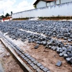 Governo investe em pavimentação e construção de quadra em Campo do Brito - Fotos: Eduardo Almeida/Seplan