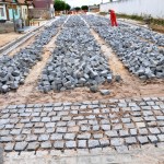 Governo investe em pavimentação e construção de quadra em Campo do Brito - Fotos: Eduardo Almeida/Seplan