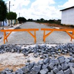 Governo investe em pavimentação e construção de quadra em Campo do Brito - Fotos: Eduardo Almeida/Seplan