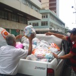 Emsetur e trade se unem para ajudar desabrigados pelas chuvas - Fotos: Ascom/Emsetur