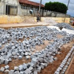 Governo do Estado pavimenta bairro Cohab em Nossa Senhora da Glória - Fotos: Eduardo Almeida/Seplan