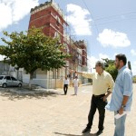 Governador Marcelo Déda visita obras na capital - Visita à antiga Casa de Detenção que vai se transformar na nova Escola de Gestão Penitenciária do Estado / Fotos: Marcos Rodrigues/ASN