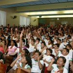 Primeiradama prestigia encerramento da Caravana do Esporte e da Música -