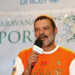 Primeiradama prestigia encerramento da Caravana do Esporte e da Música -