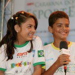 Primeiradama prestigia encerramento da Caravana do Esporte e da Música -
