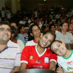 Primeiradama prestigia encerramento da Caravana do Esporte e da Música -