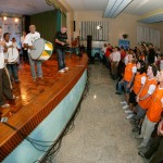 Primeiradama prestigia encerramento da Caravana do Esporte e da Música -