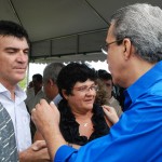Déda comparece ao enterro do corpo da mãe de Garibalde Mendonça -