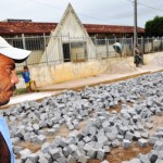 Governo do Estado pavimenta bairro Cohab em Nossa Senhora da Glória - Fotos: Eduardo Almeida/Seplan