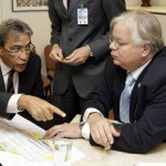 Governador e presidente da Infraero discutem o novo aeroporto de Aracaju - Murilo Marques Barboza
