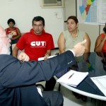 Seed discute continuidade do Proid com sindicalistas - Fotos: Juarez Silveira/Educação
