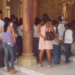 Alunos da rede pública realizam visita experimental ao PalácioMuseu Olímpio Campos - Alunos da EMEF Maria Thétis Nunes