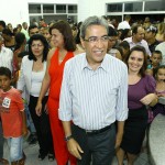 Governador Marcelo Déda entrega Clínica de Saúde da Família em Pacatuba - Fotos: Márcio Dantas/ASN