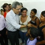 Governador Marcelo Déda entrega Clínica de Saúde da Família em Pacatuba - Fotos: Márcio Dantas/ASN