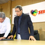 Governador Marcelo Déda empossa novos servidores da Educação -