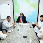Prefeitos agradecem ao governador pela ação imediata durante as chuvas  - Fotos: Márcio Dantas/ASN