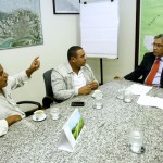 Prefeitos agradecem ao governador pela ação imediata durante as chuvas  - Fotos: Márcio Dantas/ASN