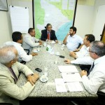 Prefeitos agradecem ao governador pela ação imediata durante as chuvas  - Fotos: Márcio Dantas/ASN