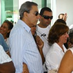 Déda comparece ao enterro de José de Oliveira - Fotos: Márcio Dantas/ASN