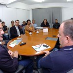 Belivaldo acompanha representantes de conselhos de segurança em visita a SSP - Maria Edvan