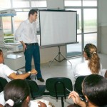 Funcionários da maternidade de Capela são capacitados para utilizar novos equipamentos - Fotos: Edson Araújo