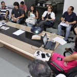 Comitê de prevenção da Saúde discute ações para o período póschuva - Fotos: Márcio Garcez/SES