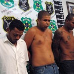 Polícia prende trio que roubava residências e estabelecimentos comerciais na capital -  / Fotos: Ascom/SSP