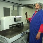 Segrase promove ato de entrega dos equipamentos gráficos que foram reformados - Funcionários da Segrase participaram do ato de entrega das máquinas / Fotos: Ascom/Segrase