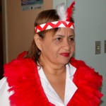 Comemoração do Dia do Índio anima crianças da Oncologia do Huse - Ângela Silva